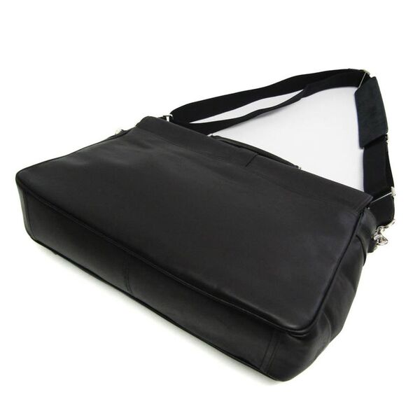 Coach Black Leather Briefcase Bag (Pre-Owned) - Picture 2 of 15